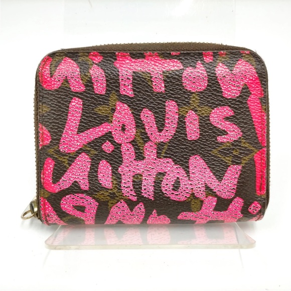 Louis Vuitton Stephen Sprouse Graffiti Monogram Canvas Compact Zippy Ltd M93707 - Picture 1 of 10